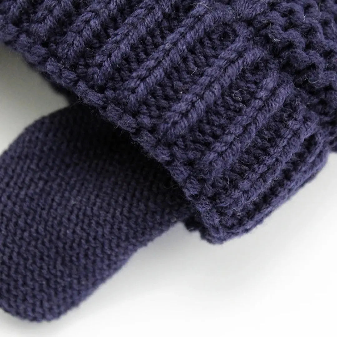 Bonnet Bébé Tricoté à Pompons – Chaleur & Douceur pour l’Hiver Admin Justfocus - LTE