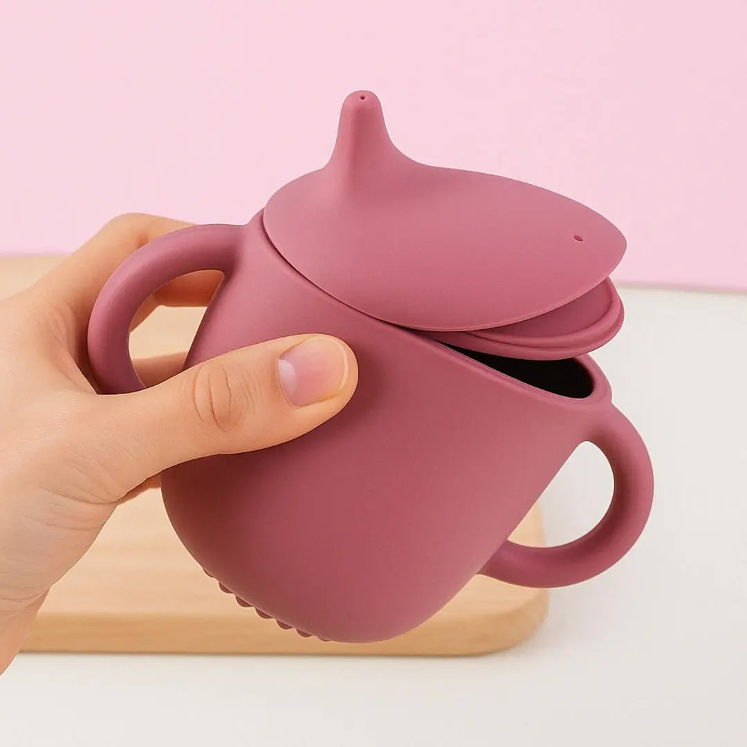 Gobelet Bébé Anti-Goutte – Transition Douce Vers l’Autonomie Admin Justfocus - LTE