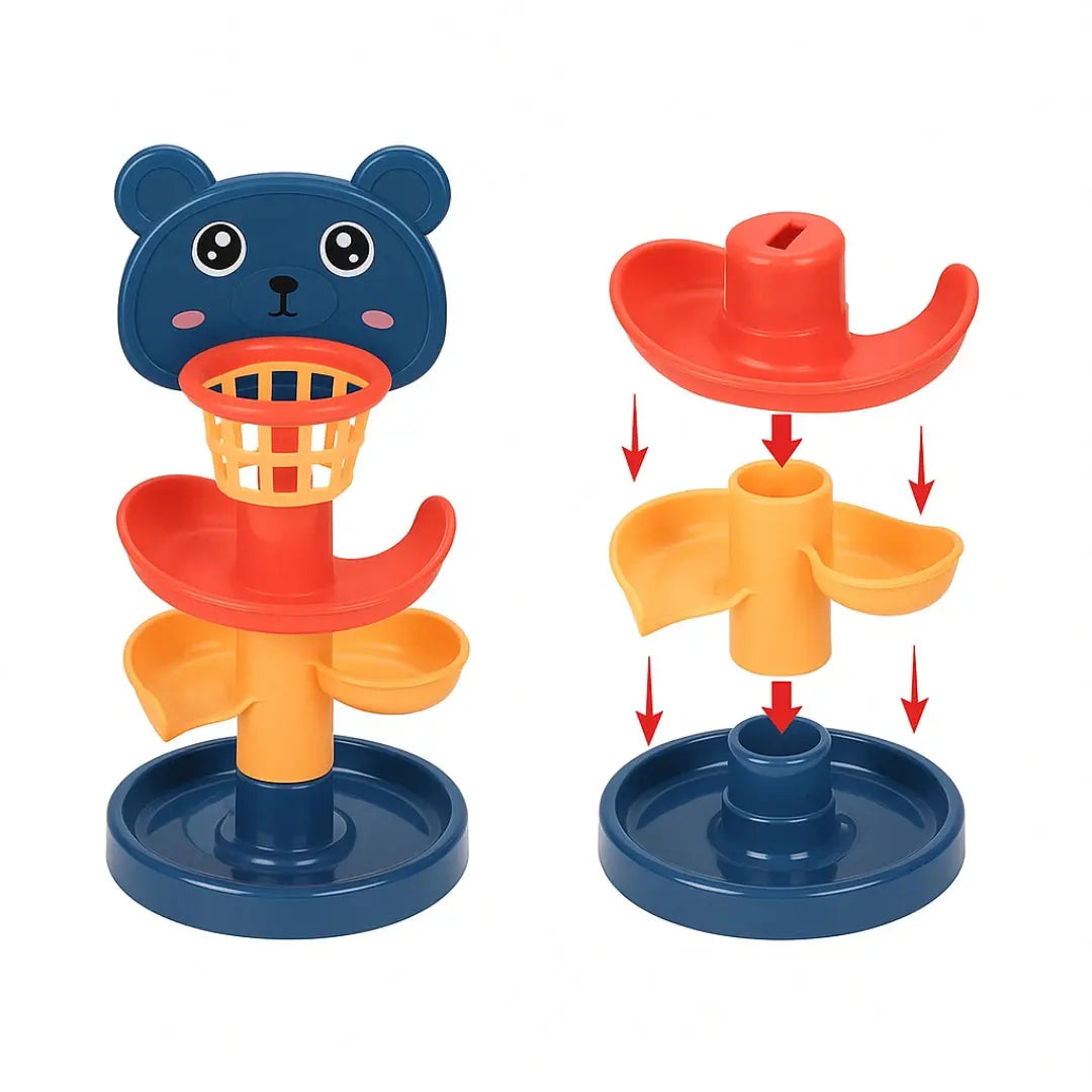 Tour de Glisse à Balles – Jeu d’Éveil Dynamique et Coloré Admin Justfocus - LTE