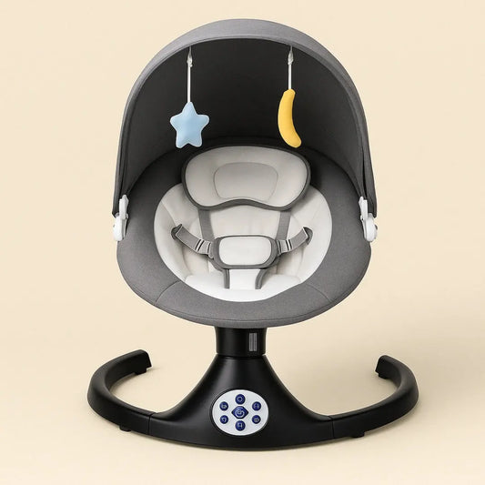 Transat Bébé Électrique – Balancement Doux & Contrôle Intelligent Admin Justfocus - LTE
