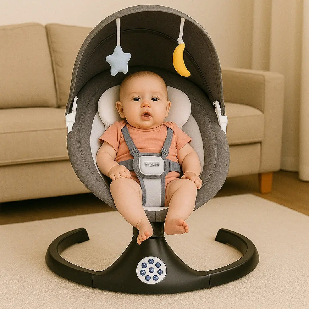 Transat Bébé Électrique – Balancement Doux & Contrôle Intelligent Admin Justfocus - LTE